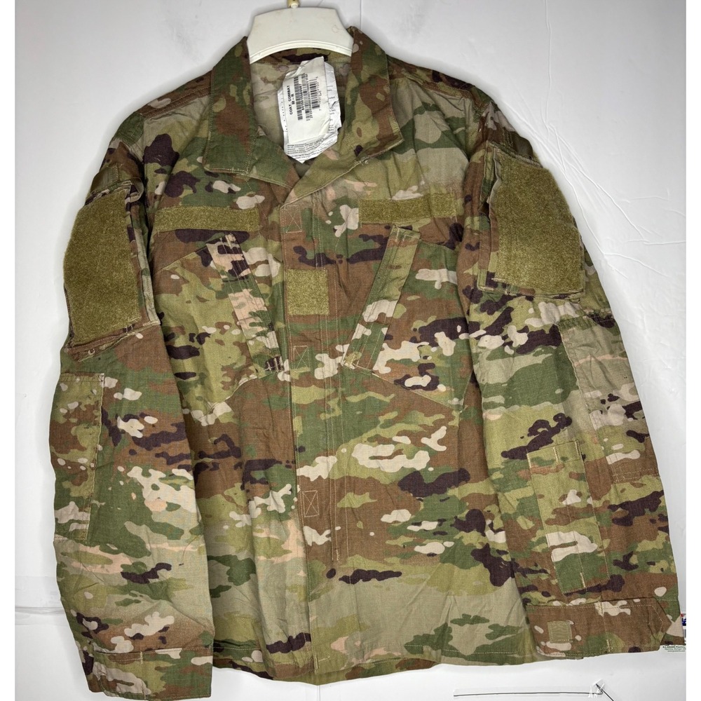 US Army OCP Multicam Combat Coat Jacket Medium Regular Ripstop‎ 8415-01-598-9987